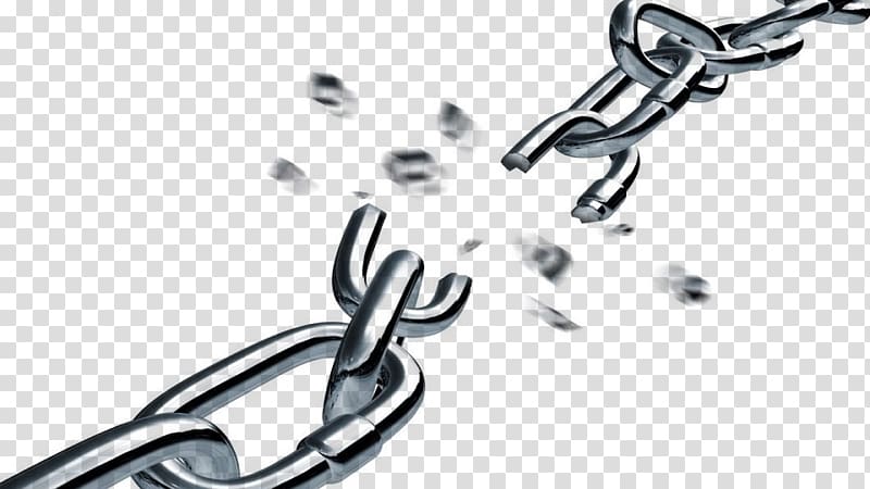 Broken Chains: A Guide to Spiritual Warfare , chain transparent background PNG clipart