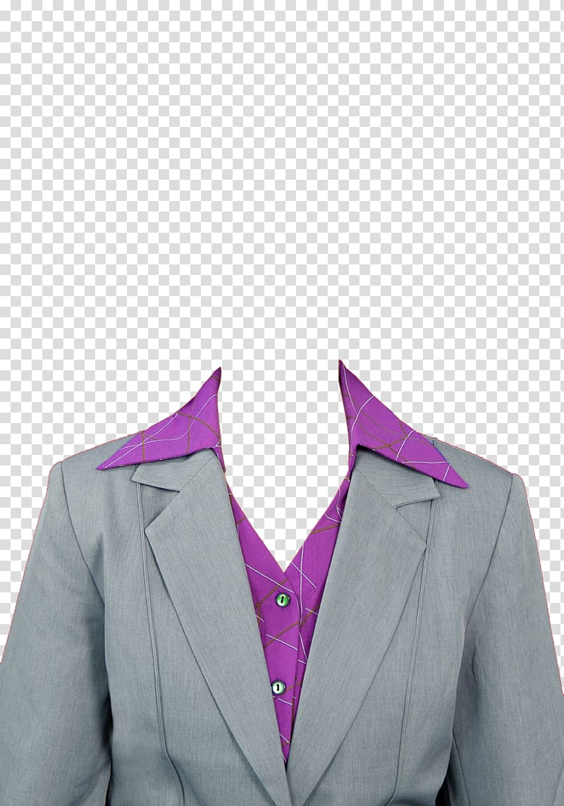 Suit Formal wear Clothing, Dress template, pinstripe notch-lapel