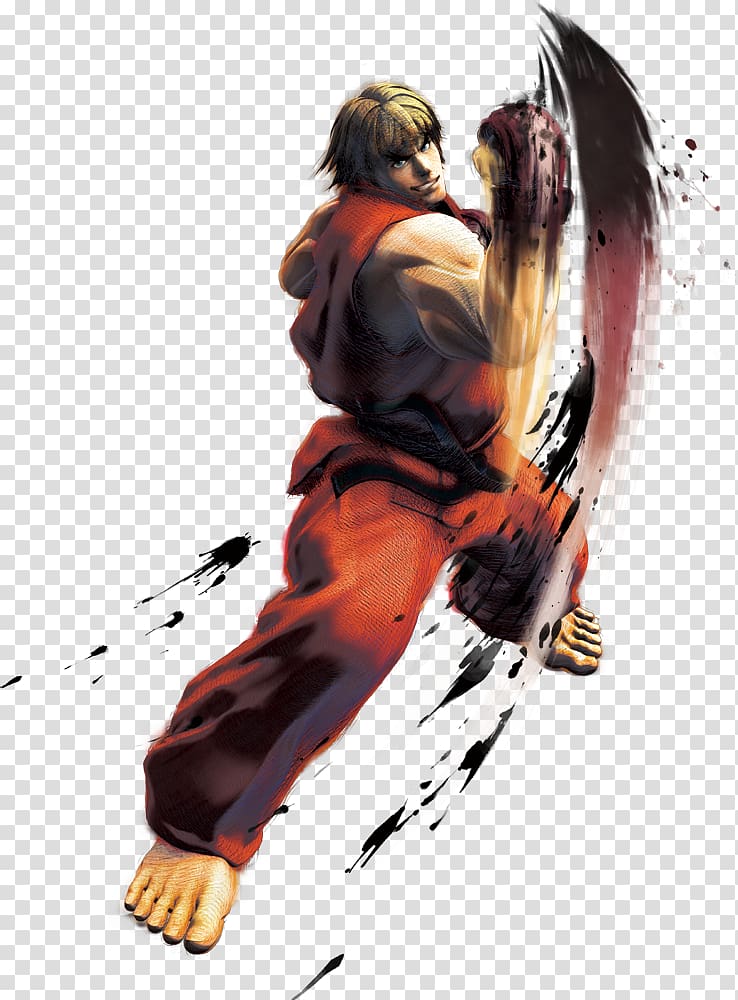 Super Street Fighter IV Ken Masters Ryu M. Bison, ken transparent background PNG clipart