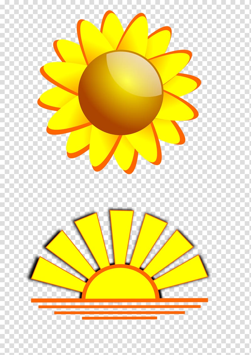 Sunset Computer Icons , smiling sun transparent background PNG clipart