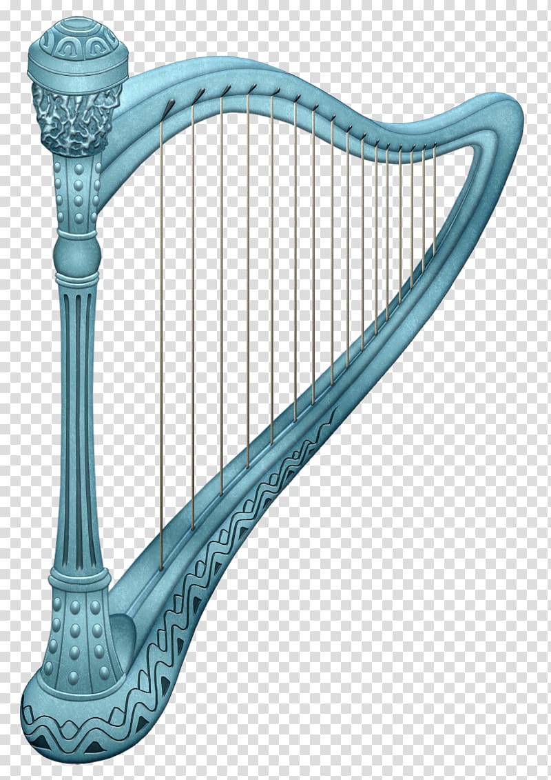 blue harp , Jew\'s harp Icon, Blue Harp transparent background PNG clipart