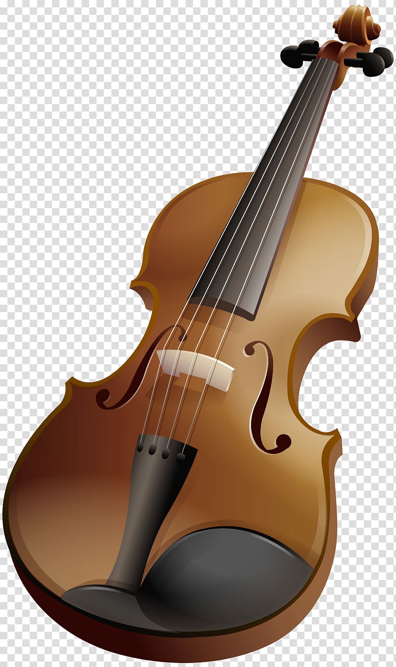 Violin family Musical Instruments Double bass Cello, violin transparent background PNG clipart