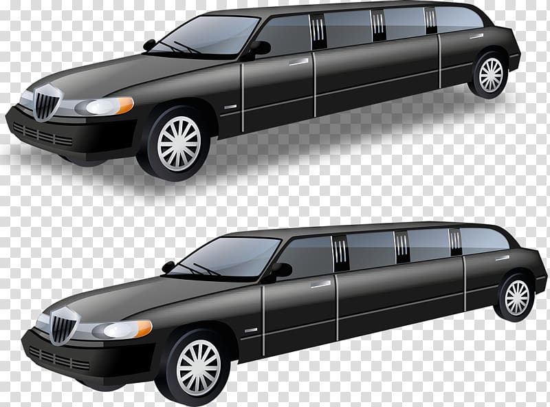 Car Limousine , Extended Lincoln transparent background PNG clipart