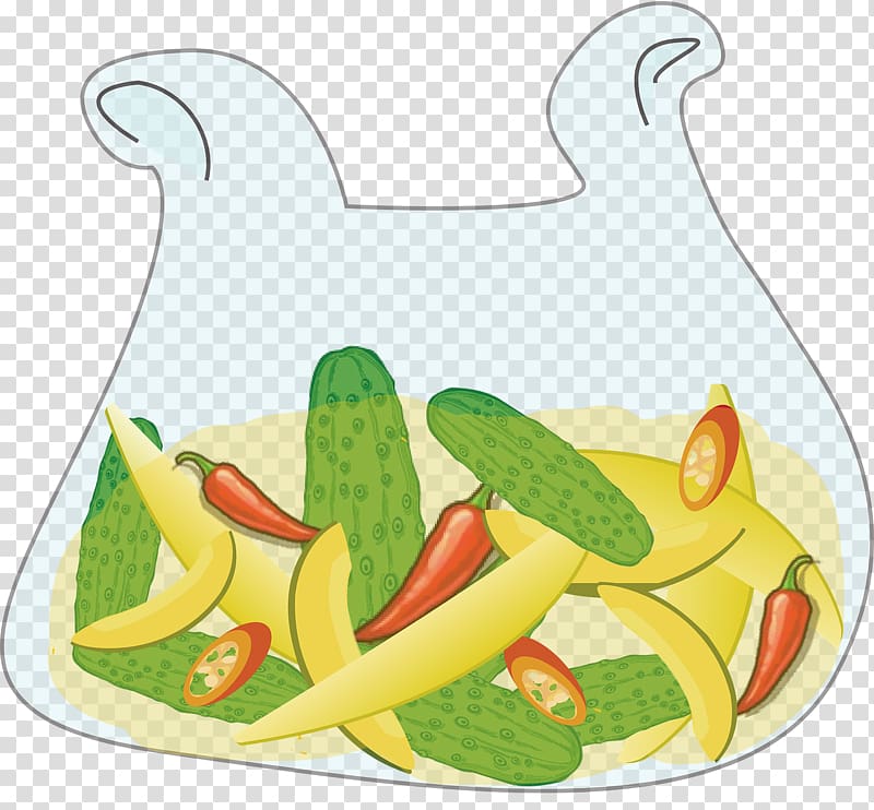 Banana Vegetable Lemon Cucumber Food Armenian cucumber, banana transparent background PNG clipart