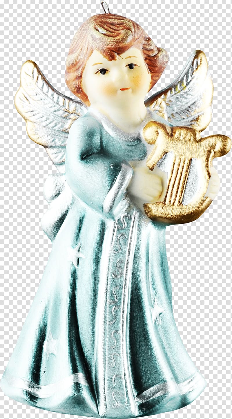 Angel Christmas ornament , Play music angel girl transparent background PNG clipart