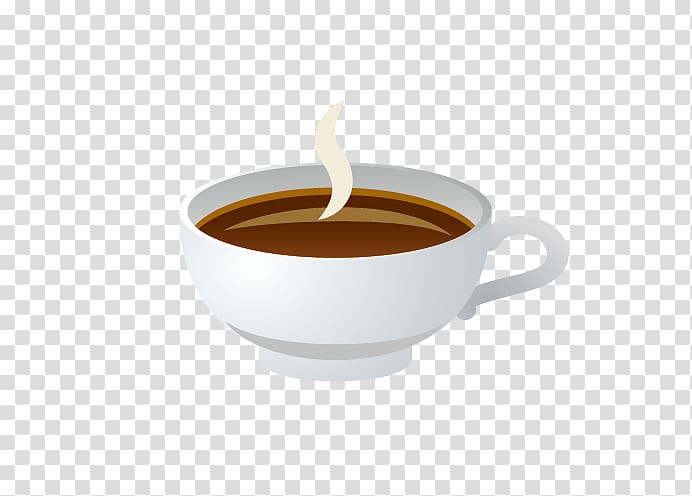 Doppio Ristretto Cuban espresso Coffee, Cup of tea transparent background PNG clipart