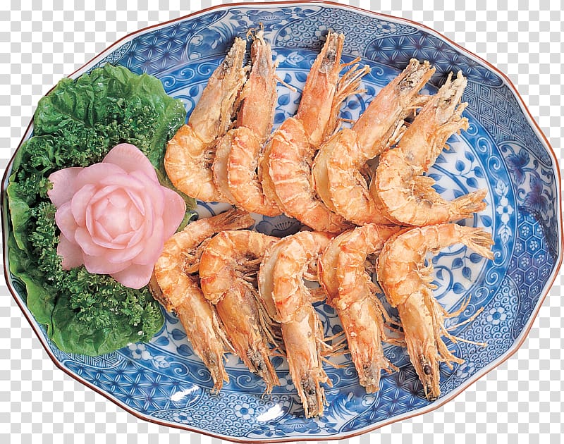 Caridean Shrimp Seafood Prawns Dish, seafood transparent background PNG clipart