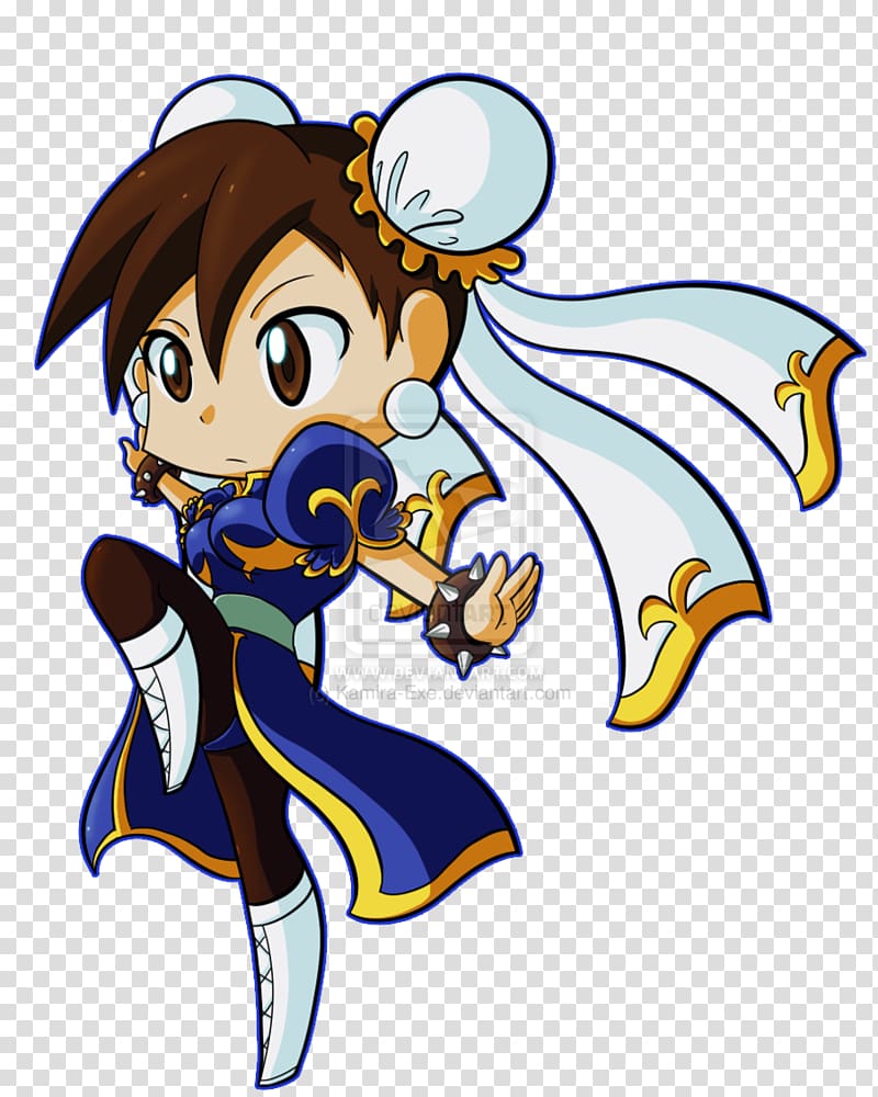 Chun-Li Art Chibi Street Fighter, li transparent background PNG clipart