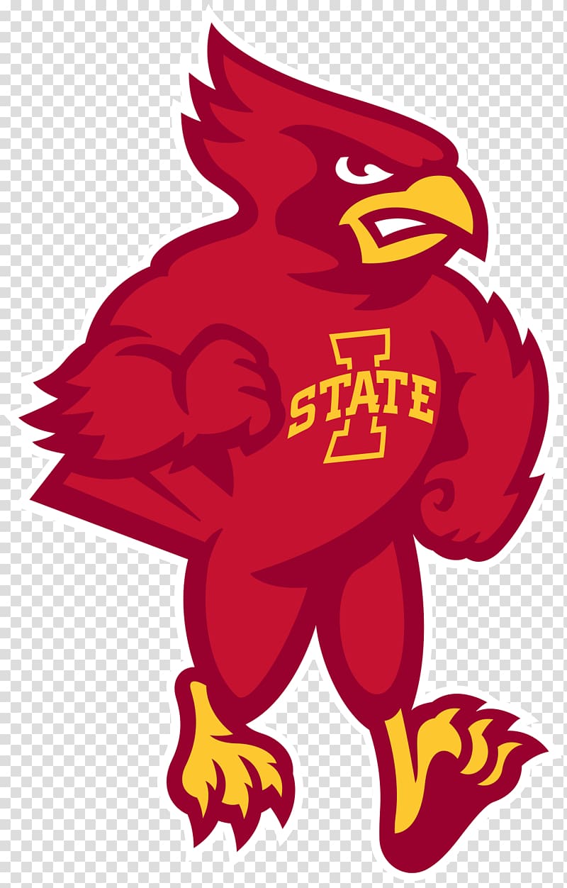 Iowa State University Iowa State Cyclones football Iowa State Cyclones men\'s basketball Cy the Cardinal Mascot, others transparent background PNG clipart