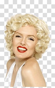 Marilyn Monroe transparent background PNG clipart