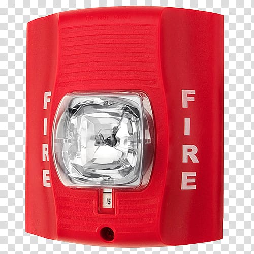 Strobe light Fire alarm system System Sensor Alarm device, light transparent background PNG clipart