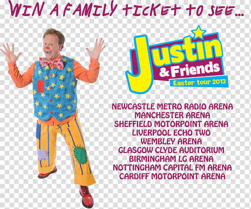 Ticket Competition CBeebies Party Concert tour, nina and the neurons transparent background PNG clipart