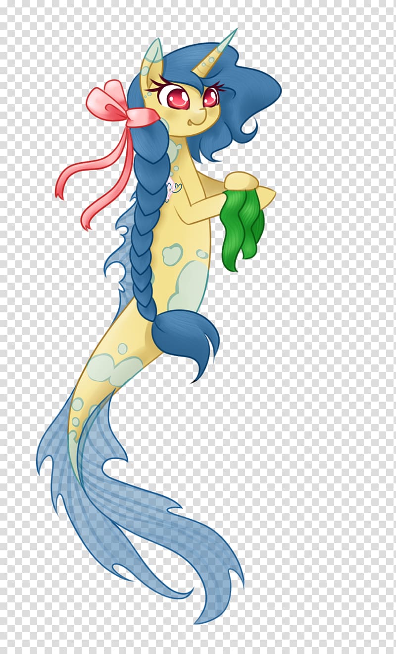 Seahorse Mermaid , Boba popping transparent background PNG clipart