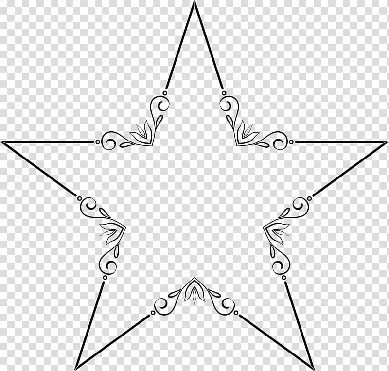 Frames , star frame transparent background PNG clipart