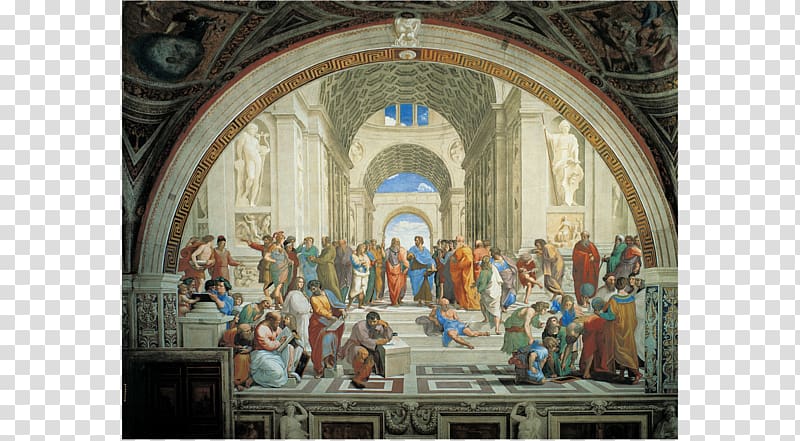 Italian Renaissance Italy The School of Athens Artist, metope transparent background PNG clipart