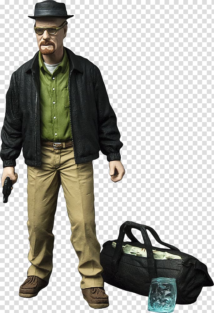 Bryan Cranston Walter White Breaking Bad Action & Toy Figures Pork pie hat, walter white transparent background PNG clipart