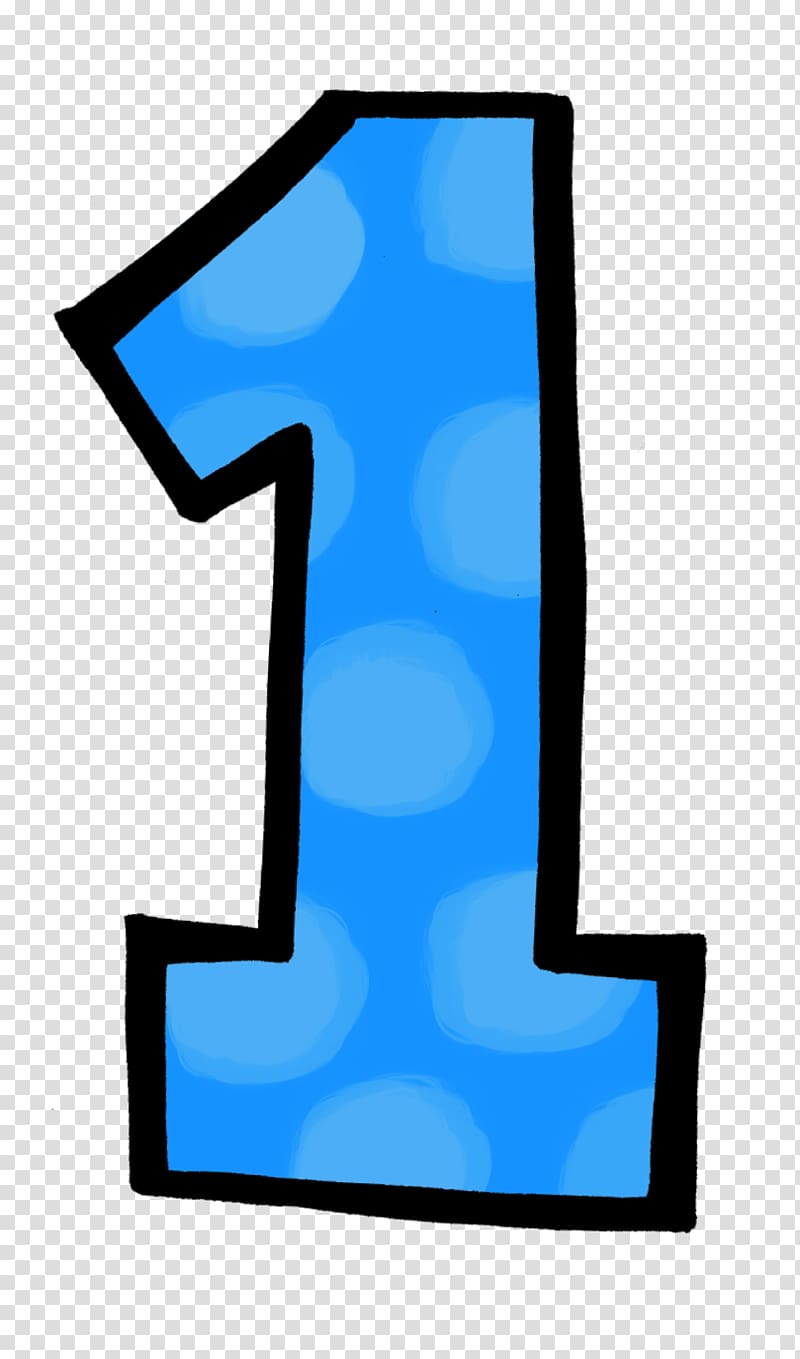 Number , 1 transparent background PNG clipart