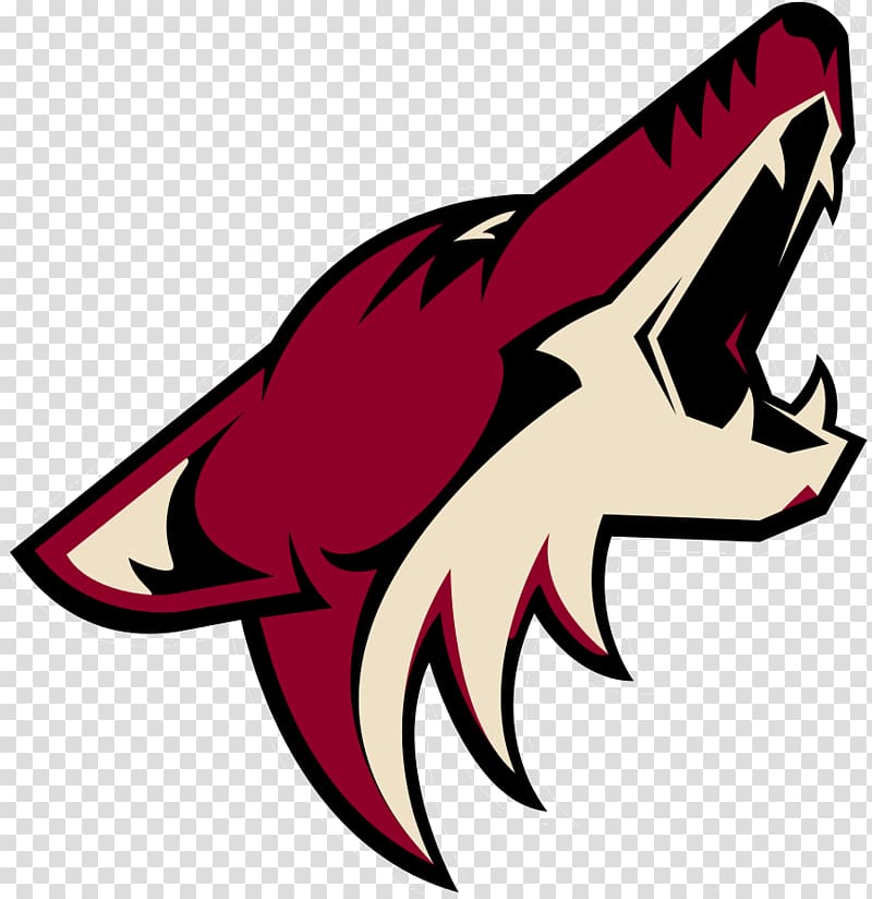 Arizona Coyotes National Hockey League Tucson Roadrunners Fort Wayne Komets, wild e coyote transparent background PNG clipart