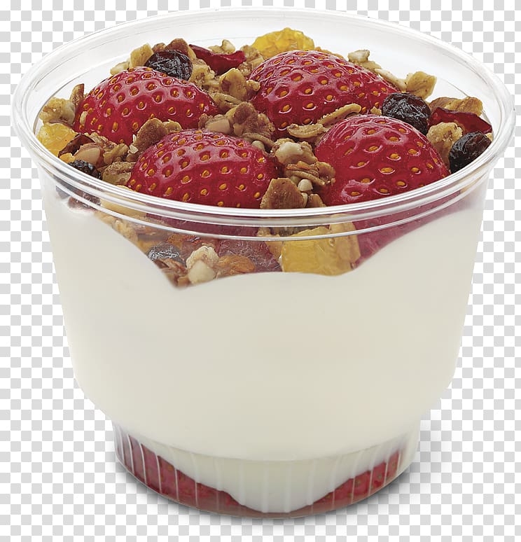 Frozen yogurt Parfait Breakfast Yoghurt Fruit salad, yogurt transparent background PNG clipart