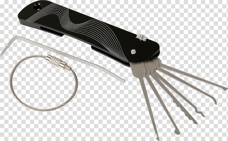 Tool Lock picking Skeleton key Pocketknife, carrying tools transparent background PNG clipart