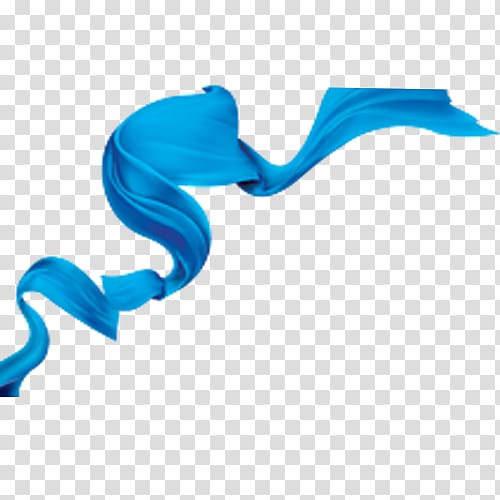 , Blue ribbon transparent background PNG clipart