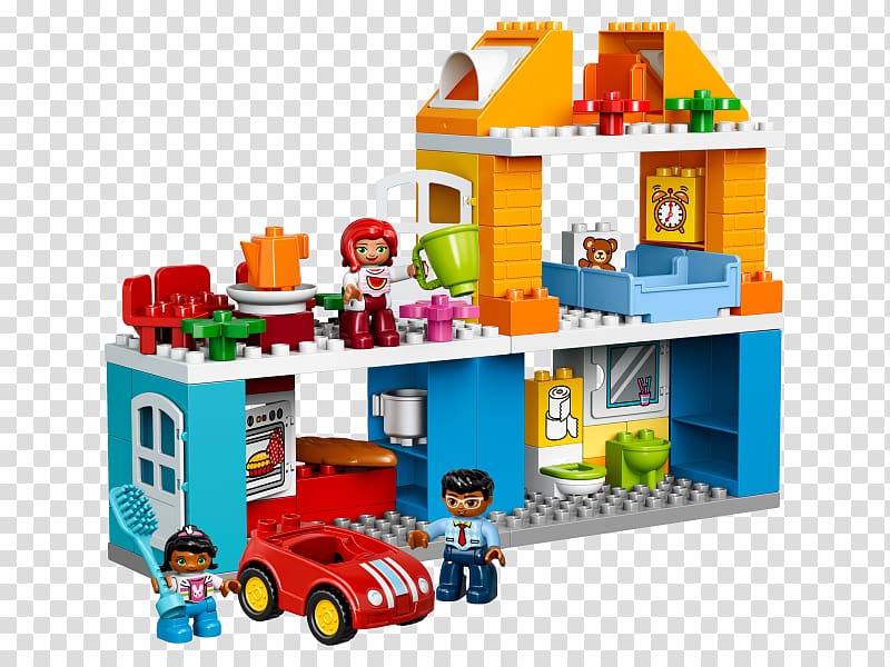 LEGO 10835 DUPLO Family House Hamleys Lego Duplo Toy, toy transparent background PNG clipart