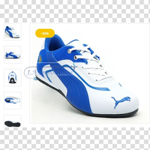 Blue Sneakers Puma White Shoe, tenis transparent background PNG clipart