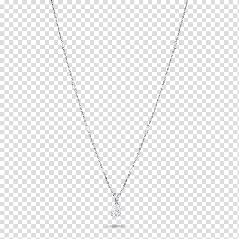 Necklace Charms & Pendants Jewellery Diamond Chain, pear transparent background PNG clipart