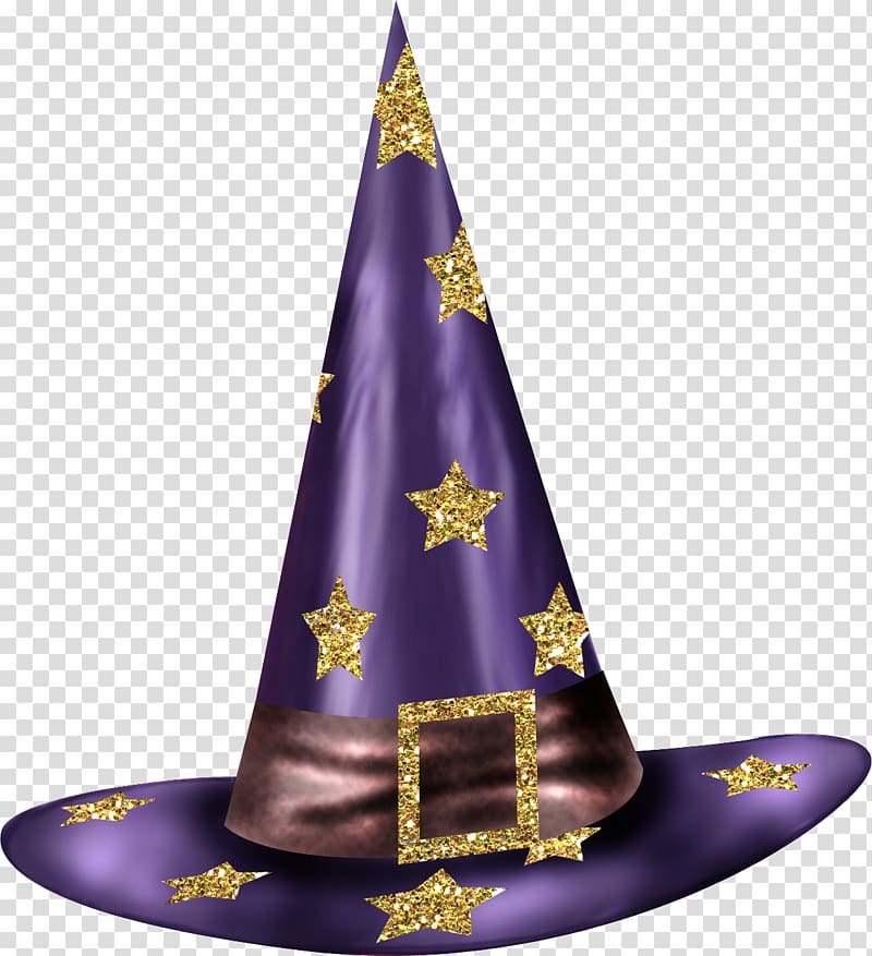 Witch hat, Hat transparent background PNG clipart