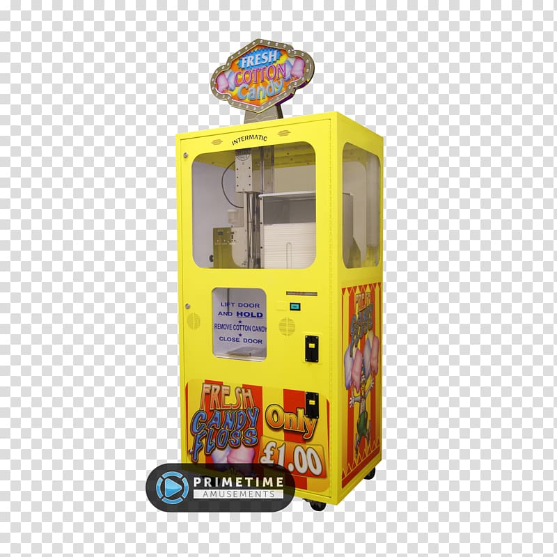 Cotton candy Vending Machines Bulk confectionery, candy transparent background PNG clipart