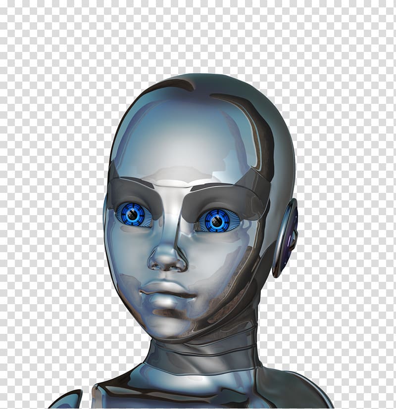 Cyborg She Robotics Face, Cyborg transparent background PNG clipart