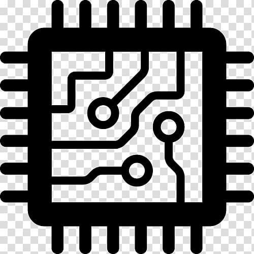 Integrated Circuits & Chips Computer Icons Central processing unit, electronic market transparent background PNG clipart