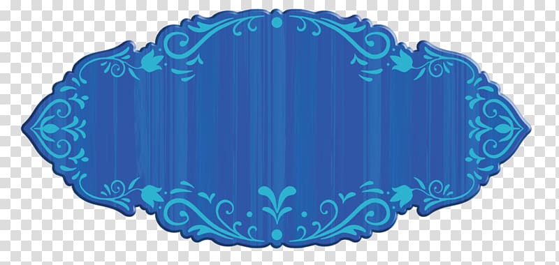 Elsa Kristoff Anna Olaf Frozen Free Fall, Frozen Logo s, oval blue floral illustration transparent background PNG clipart