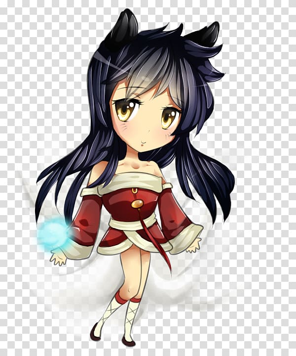 League of Legends World of Warcraft Ahri Chibi Nine-tailed fox, League of Legends transparent background PNG clipart