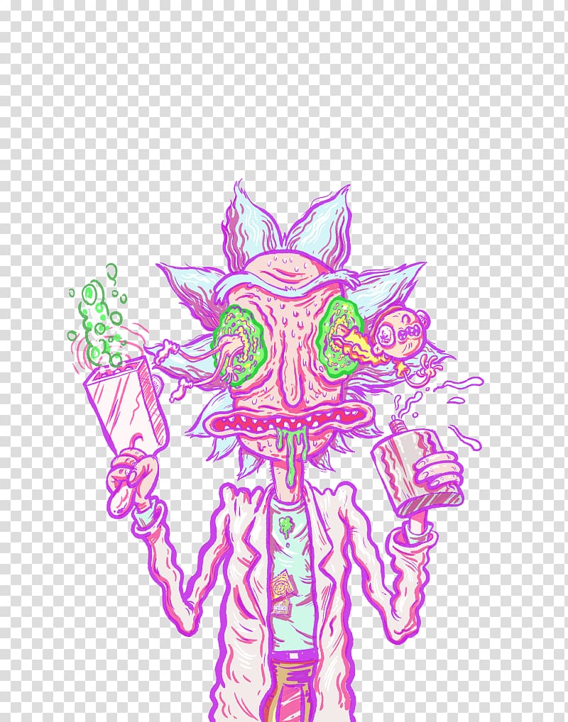 Rick Sanchez Morty Smith Drawing, plating crystal poster transparent background PNG clipart