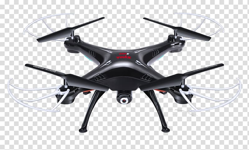 FPV Quadcopter First-person view Syma X5SW Unmanned aerial vehicle, Camera transparent background PNG clipart