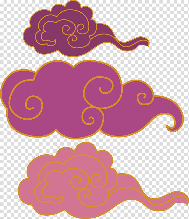 Xiangyun County , Purple clouds transparent background PNG clipart