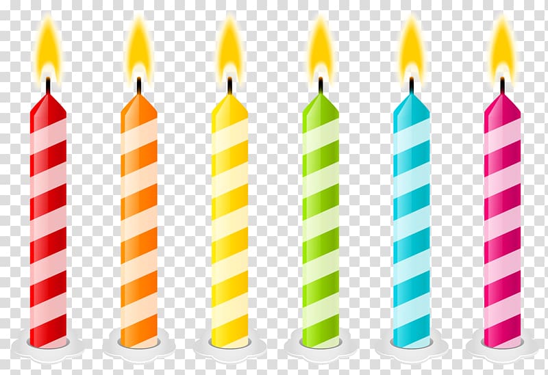 Birthday cake Japanese Border Designs Candle , Number Candle transparent background PNG clipart