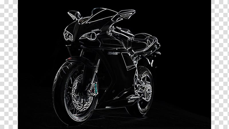 Car Headlamp Motorcycle accessories Spoke, Ducati 848 transparent background PNG clipart