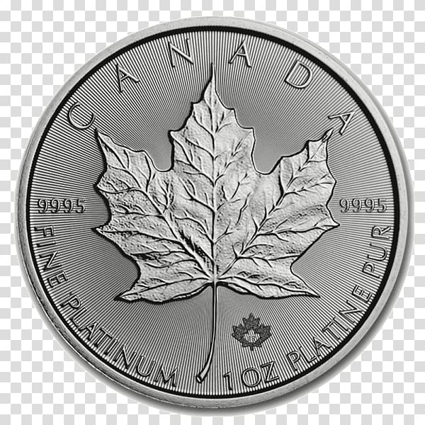 Canadian Gold Maple Leaf Canadian Platinum Maple Leaf Bullion Royal Canadian Mint, gold transparent background PNG clipart