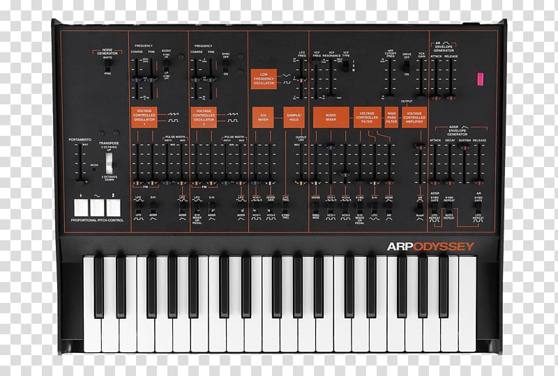 ARP Odyssey ARP 2600 Minimoog Korg Kaoss Pad ARP Instruments, others transparent background PNG clipart