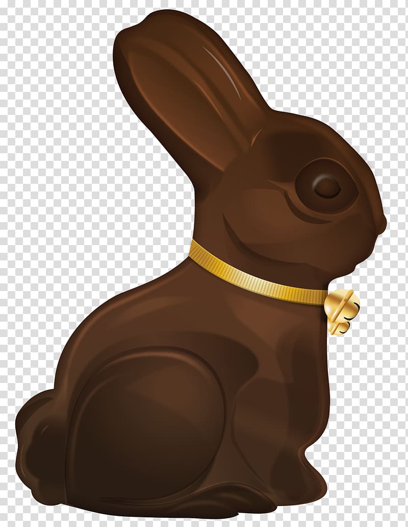 brown rabbit illustration, Easter Bunny Rabbit , Easter Choco Bunny transparent background PNG clipart