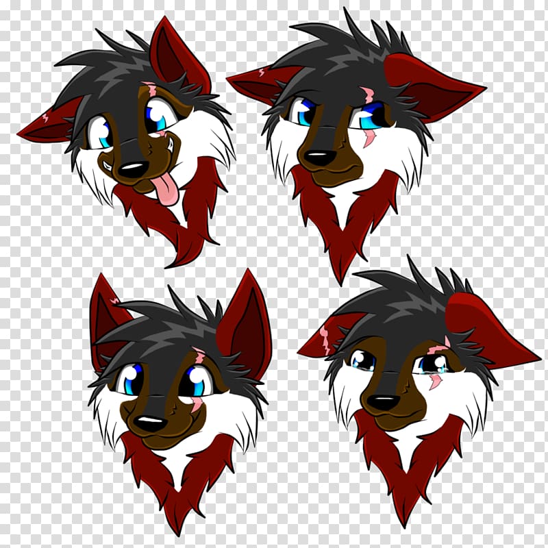 Canidae Gray wolf Drawing Facial expression, angry wolf face transparent background PNG clipart