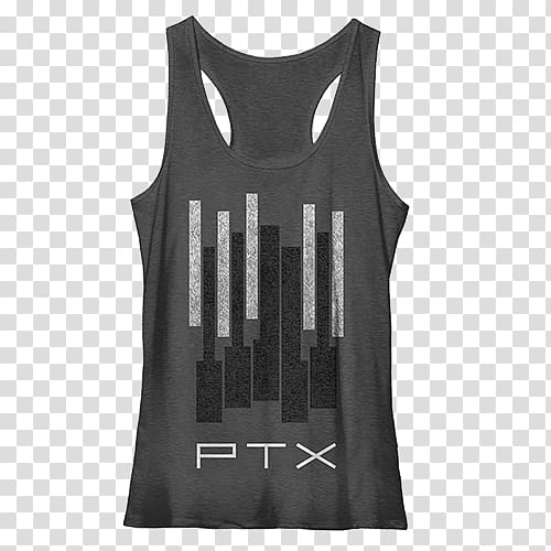 Pentatonix Piano Key T-shirt Musician, piano transparent background PNG clipart