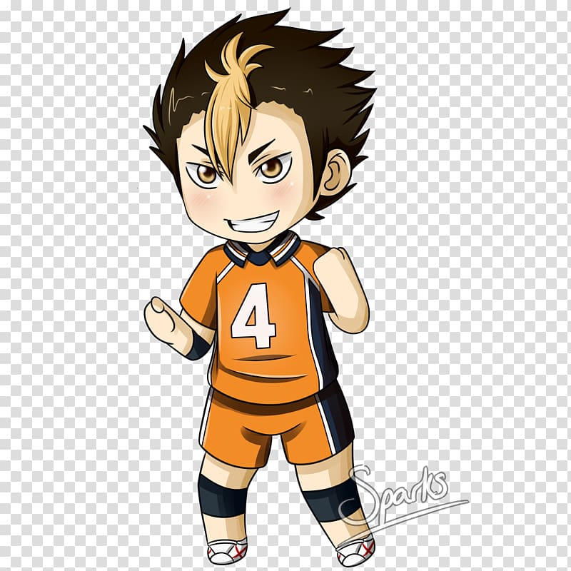 Chibi Anime Haikyu!!, haikyuu transparent background PNG clipart