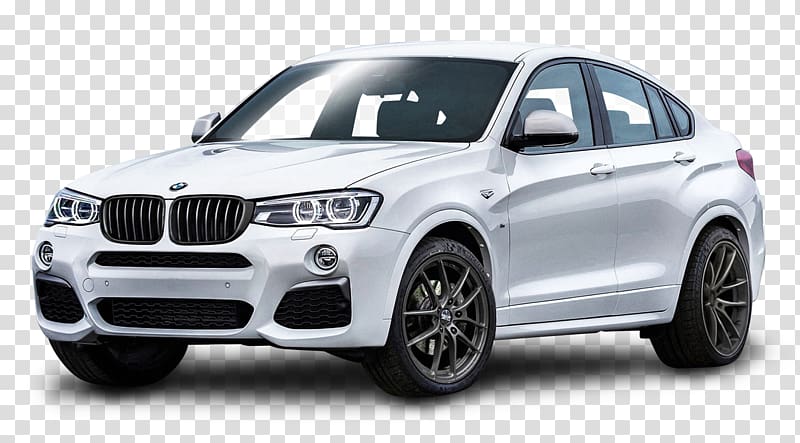 white BMW sedan art, 2018 BMW X4 M40i 2016 BMW X4 M40i Car Sport utility vehicle, White BMW X3 Car transparent background PNG clipart