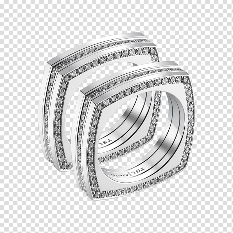 Wedding ring Jewellery Platinum, ring material transparent background PNG clipart