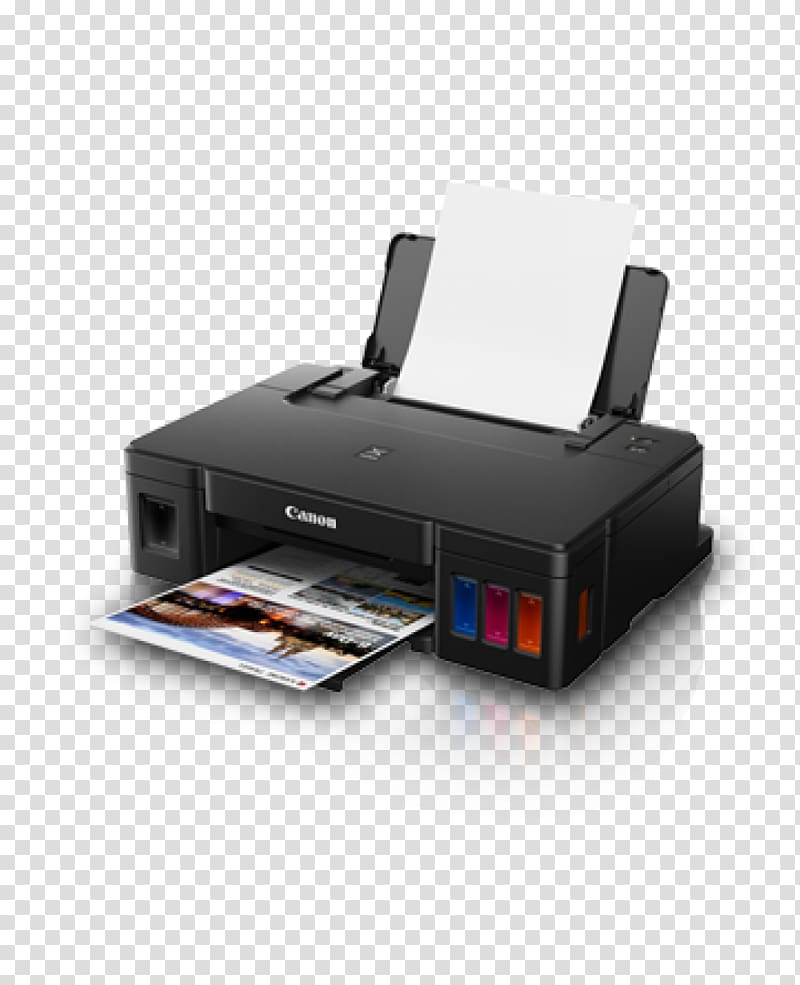 Inkjet printing Canon Multi-function printer, printer transparent background PNG clipart