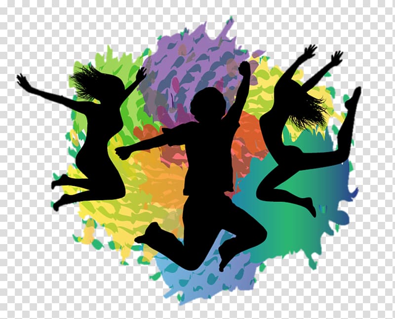 Silhouette Jumping, dance transparent background PNG clipart | HiClipart