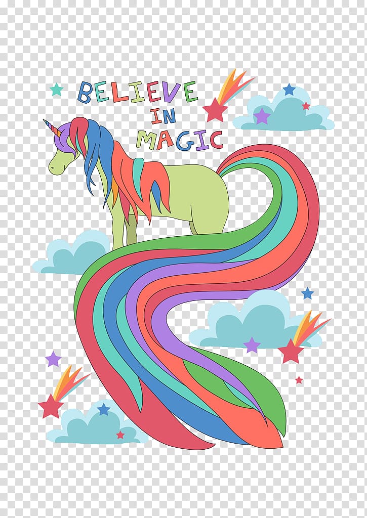 Unicorn Horse , Color unicorn transparent background PNG clipart
